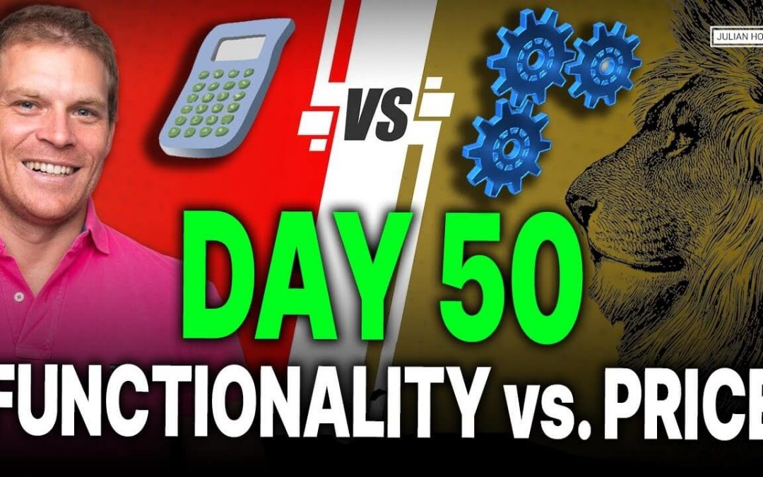 Day 50 of 90: UX vs. Design vs. Functionality vs. Price – What Should You Focus On?