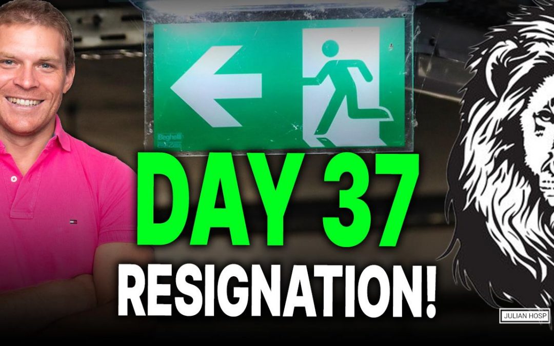 Day 37 of 90: How to Deal with Resignations