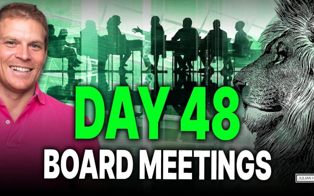 Day 48 of 90: Board Meetings Simply Explained