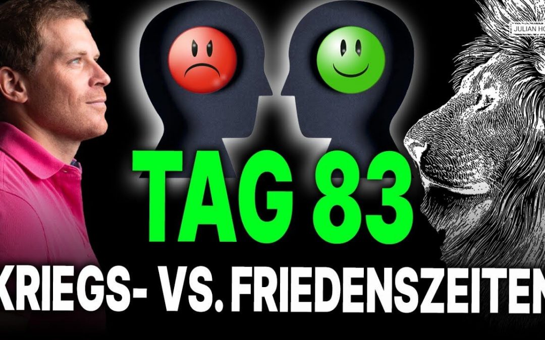 Tag 83 von 90: Herausforderungen als War-Time CEO vs. Peace-Time CEO